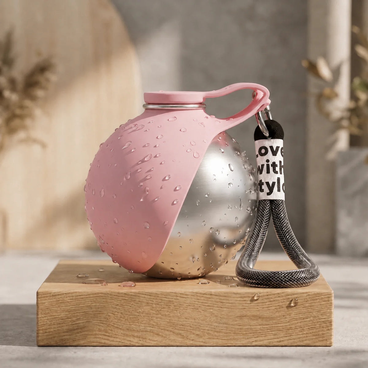 Insulated Dog Water Bottle + Bowl