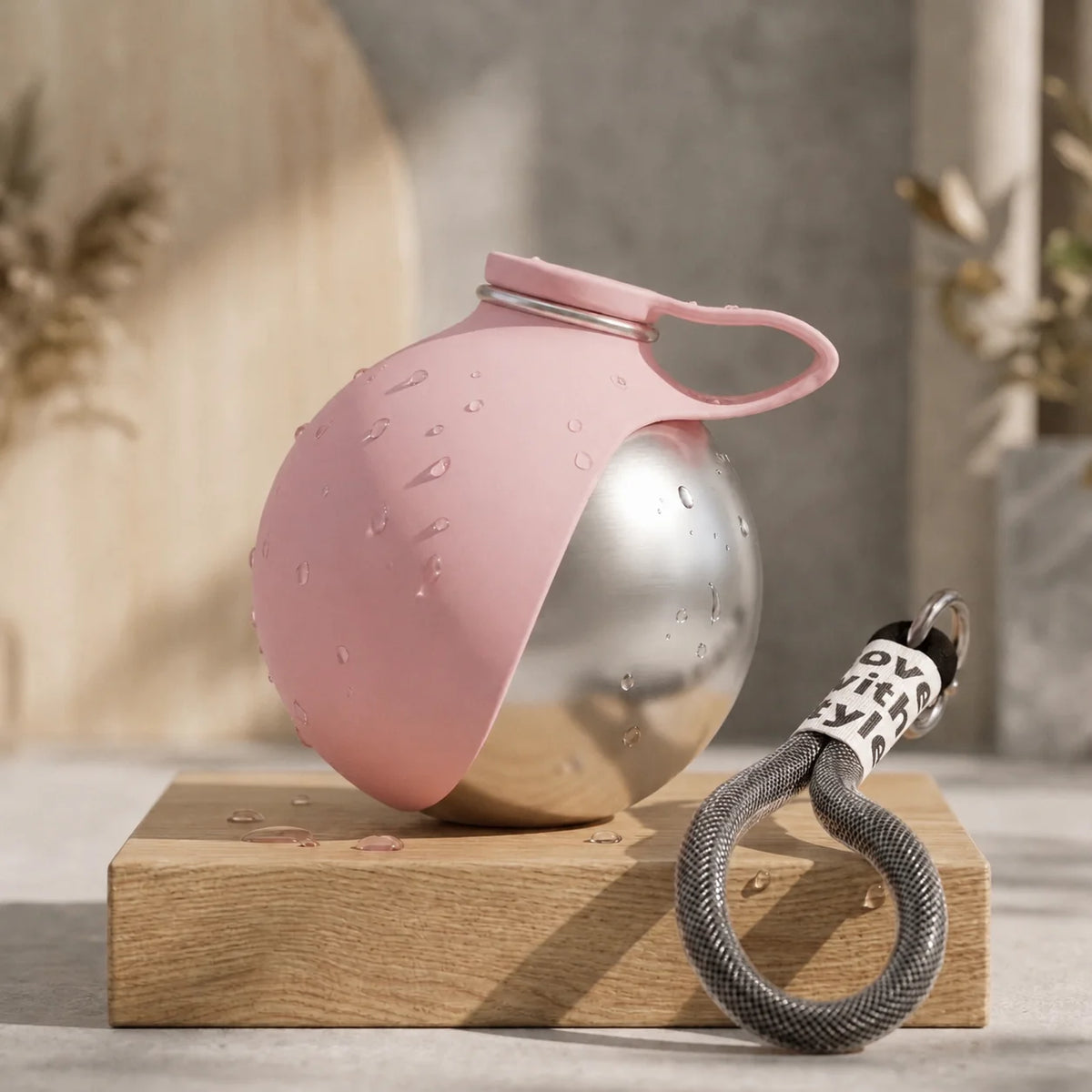 Insulated Dog Water Bottle + Bowl