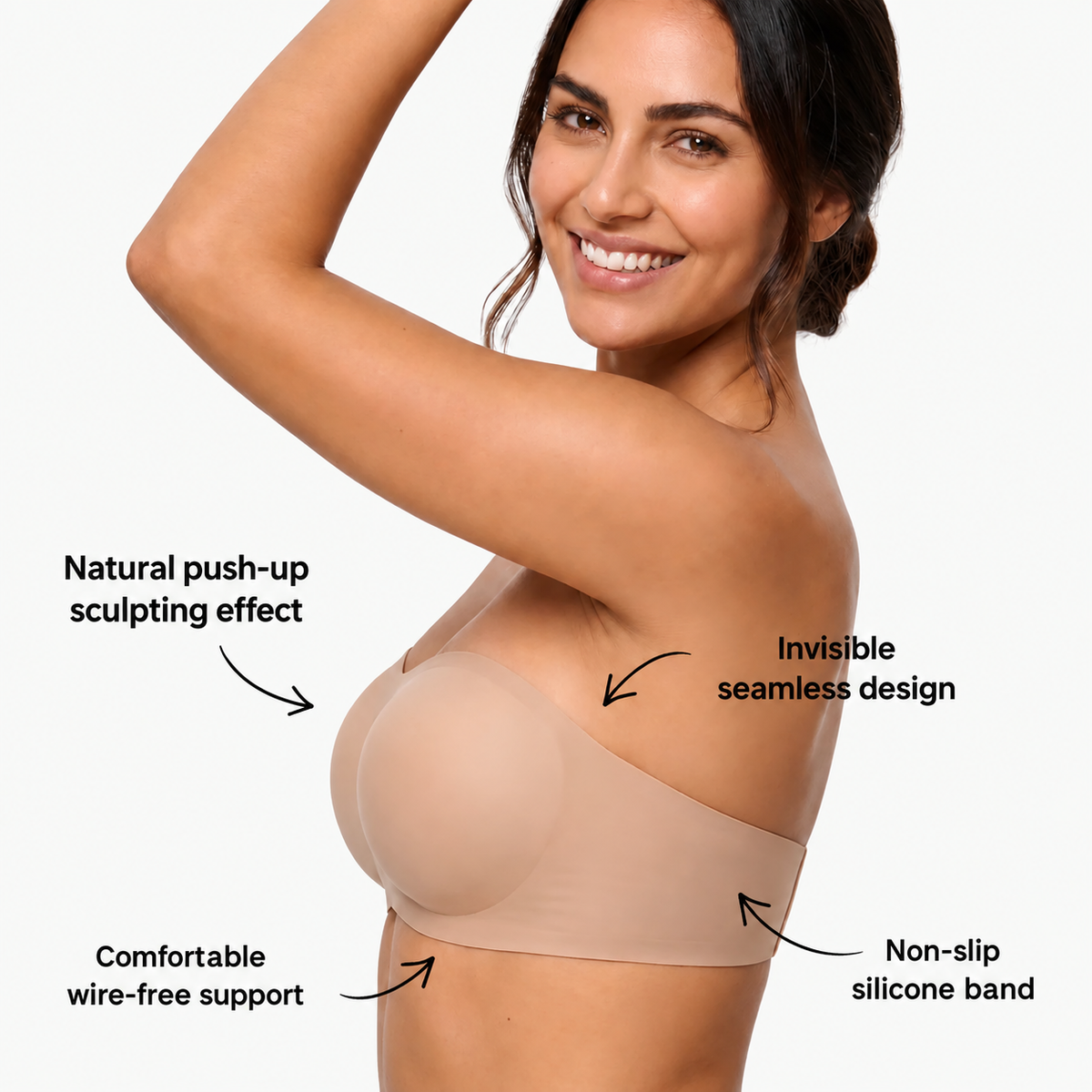 Strapless Invisible Bra